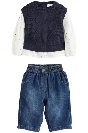 Next Top & Leggings Hemd-Pullover aus 100 % Baumwolle und Hose im Set (2-tlg) - Verkäufer: Germany GmbH