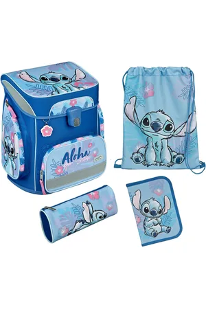 SCOOLI Schulranzen EasyFit, Lilo & Stich (Set, 5-tlg)
