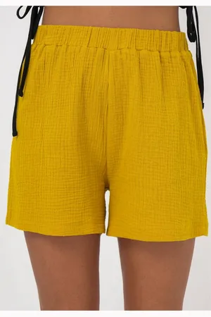 Fresh Lions Shorts Zara im einfarbigen Design