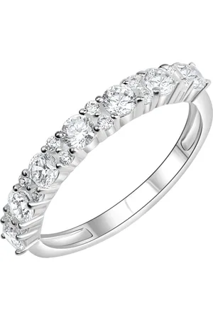 Firetti Silberring Schmuck Geschenk Silber 925 Fingerring Ring Memoire, mit Zirkonia (synth)