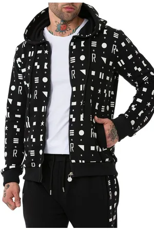 Redbridge Kapuzensweatjacke Sweater mit Kapuze Geometric Shapes Exklusiv Design - Verkäufer: ChillDeal