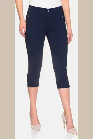 Stooker Women 7/8-Hose Macau Bengalin Slim Fit Slim Fit Casual Clean Wash Bengalinqualität Bügelfrei, für Damen