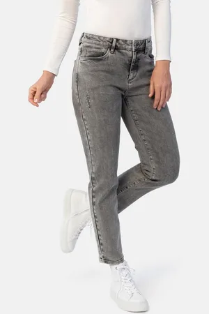 Stooker Women 5-Pocket-Jeans Zermatt Fashion Straight Fit Straight Fit Casual Acid Wash Denim Jeans für Damen