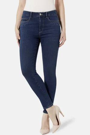 Stooker Women 5-Pocket-Jeans Rio Denim Skinny Fit Skinny Fit Casual Clean Wash Denim Jeans Magic Shape Effekt für Damen
