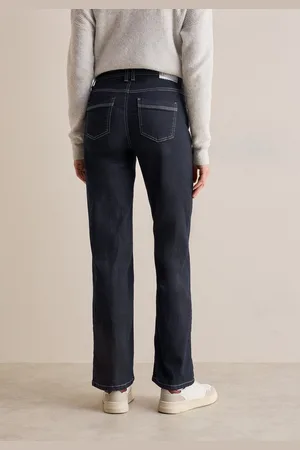 CECIL Bootcut-Jeans High Waist