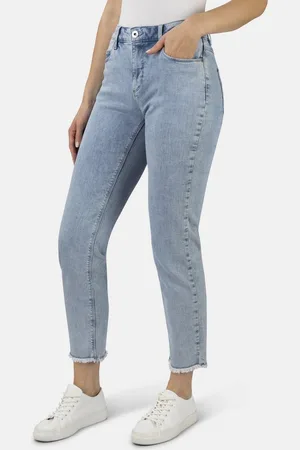 Stooker Women 5-Pocket-Jeans Zermatt Fashion Straight Fit Straight Fit Casual Acid Wash Denim Jeans für Damen