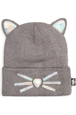 Karl Lagerfeld Strickmütze Kids warme Mütze / Strickmütze Choupette mit Ohren - Verkäufer: coolkids-store
