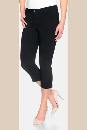 Stooker Women 7/8-Hose Tahiti Bengalin Capri Slim Fit Capri Slim Fit Casual Clean Wash Bengalin für Damen