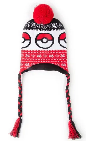 Pokemon Beanie Pokéball Sherpa Beanie Ohrenschutz Strickmütze Wintermütze - Verkäufer: Schompi Trading e.K.