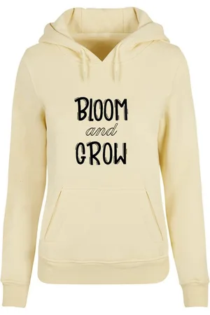 Merchcode Kapuzenpullover Damen Ladies Spring - Bloom and grow Heavy Hoody (1-tlg)