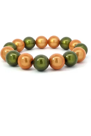 Impala Armband Perlenrmband Wonder aus 14mm Perlen, verschiedene Farben - Verkäufer: Silberschmuck