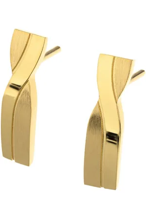 ERNSTES Paar Ohrstecker Edelstahl goldfarben E706 - Verkäufer: Schmuck-Uhren-Trends