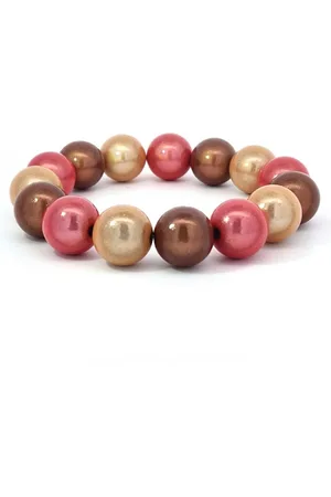Impala Armband Perlenrmband Wonder aus 14mm Perlen, verschiedene Farben - Verkäufer: Silberschmuck
