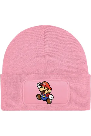 Youth Designz Beanie Unisex Kinder Beanie Mütze "Mario" Super Mario Nintendo Print Geschenk mit lustigen Aufdruck für Jungen und Mädchen Statement - Verkäufer: EmDa Trading GmbH