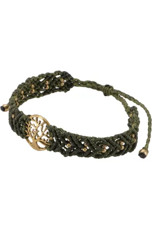 GURU-SHOP Armreif Goa Armband, Makramee, Festival Armband - Tree.. - Verkäufer: