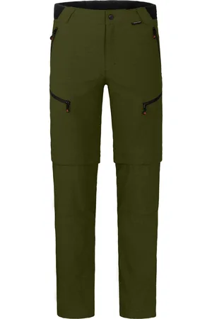 Bergson Outdoorhose LEBIKO Zipp-Off Herren Wanderhose, robust, elastisch, Normalgrößen, dunkel - Verkäufer: