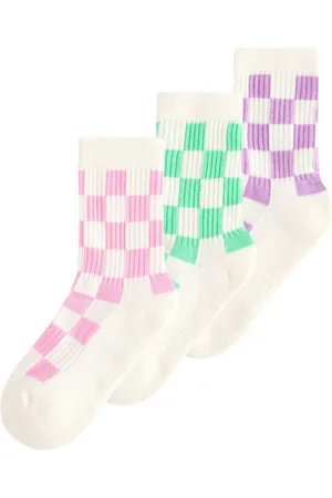 Next Kurzsocken Socken mit Polstersohle, Schachbrettmuster 3 Stk. (3-Paar) - Verkäufer: Germany GmbH