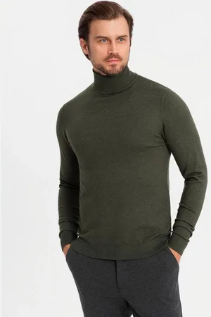 Ombre Clothing Rollkragenpullover Herrenstrick-Rollkragenpullover mit Viskose - Verkäufer: