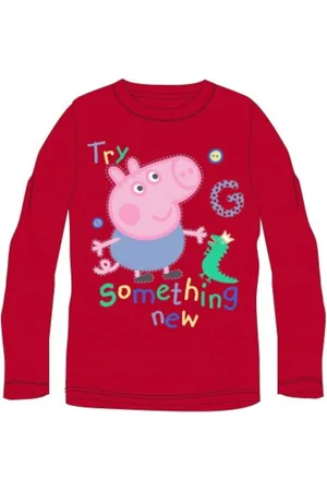 Peppa Pig T-Shirt Langarm-T-Shirt- "something new", Grau oder - Verkäufer: kaufhaus-chemnitz