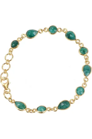 GURU-SHOP Armreif Indisches Boho Armband, vergoldetes Armband aus.. - Verkäufer: