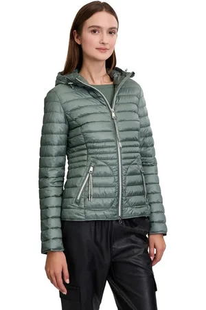 Cartoon Steppjacke Steppjacke mit Reißverschlusstaschen
