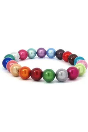 Impala Perlenarmband Armband Wonder 10 mm multicolor - Verkäufer: Silberschmuck
