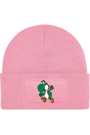 Youth Designz Beanie Unisex Kinder Mütze "Yoshi" Süßer Dinosaurier Mario Kart Geschenk mit lustigen Aufdruck Print Beanie für Jungen und Mädchen Statement - Verkäufer: EmDa Trading GmbH
