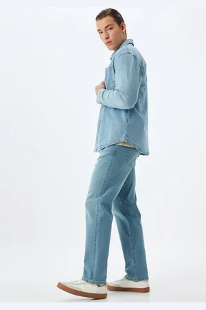Koton Straight-Jeans Normale Leibhöhe Vintage Straight - Verkäufer: