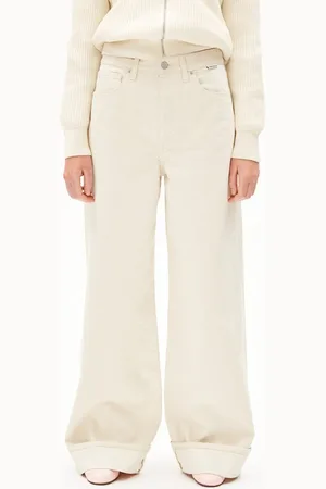 Armedangels Boyfriend-Jeans BLINAA Damen Super Wide Jeans recycelte Baumwolle (Non-Stretch, 1-tlg., Loose Fit) undyed - Verkäufer: