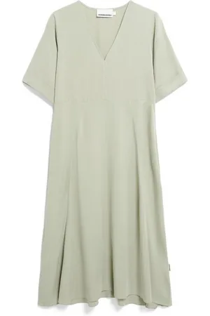 Armedangels Midikleid VAALI Damen Webkleid aus TENCEL™ Lyocell (1-tlg) Webkleid aus TENCEL™ Lyocell - Verkäufer: