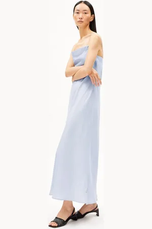 Armedangels Midikleid NELEAA Damen Webkleid aus TENCEL™ LUXE Lyocell Mix (1-tlg) Webkleid aus TENCEL™ LUXE Lyocell Mix - Verkäufer: