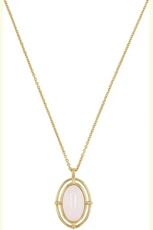 Noelani Kette mit Anhänger Amulett, 2036986, mit Achat