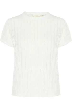 Cream T-Shirt T-shirt CRYassi - Verkäufer: DK Company