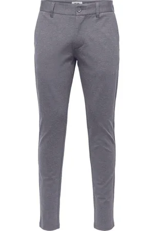 Only & Sons Chinohose mit geschlossenen Gesäßtaschen