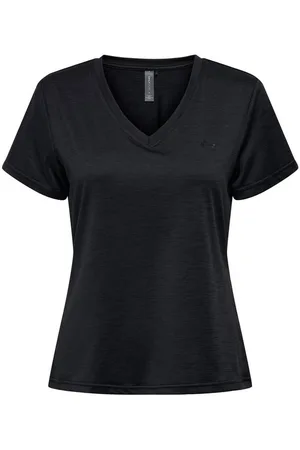 ONLY Trainingsshirt ONPCORE LIFE VN SS REG TEE NOOS mit reflektierenden Details