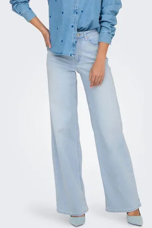 ONLY High-waist-Jeans ONLMADISON BLUSH HW WIDE DNM CRO495 NOOS