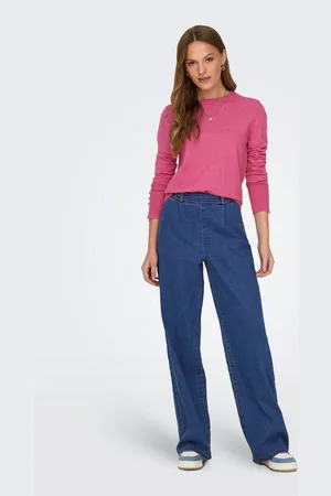 JDY High-waist-Jeans GEGGO HW WIDE JEANS DNM NOOS