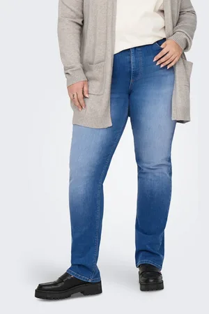 ONLY High-waist-Jeans CARWILLY HW STRAIGHT DNM REA12187 NOOS