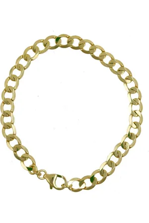HOPLO Goldarmband Goldkette Panzerkette Länge 21cm - Breite 5,0mm - 333-8 Karat Gold - Verkäufer: Holzenplotz