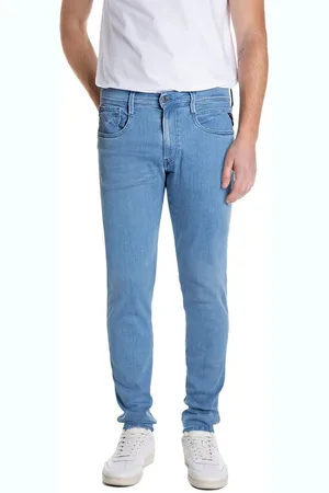 Replay Regular-fit-Jeans Herren Jeans Baumwolle Hyperflex ANBASS - Verkäufer: Yourfashionplace