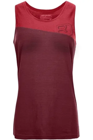 ORTOVOX Tanktop 150 COOL LOGO TANK TOP Women dark blood - Verkäufer: beim-schaeftlmaier
