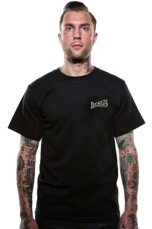 Lucky 13 T-Shirt Herren T-Shirt Skull Built - Verkäufer: Scholz Handelsgesellschaft mbH