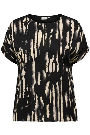 ONLY Kurzarmshirt CARMIKAELA IN-ONE SS TOP AOP