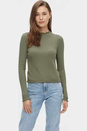 Pieces® Langarmshirt PCNICCA LS TOP NOOS