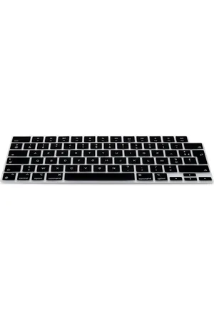 kwmobile Etui Tastaturschutz für Apple Macbook Air 15 2023 M2 (A2941), AZERTY (Frankreich, Belgien) Silikon Laptop Abdeckung - Verkäufer: SellerX Commerce