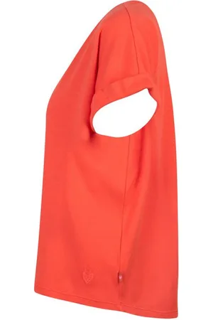 Lieblingsstück Rundhalsshirt CamilaEp mit Logostickerei