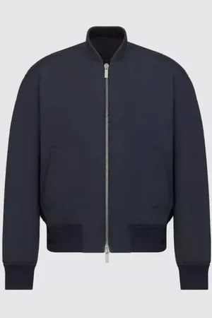 Dior Bomberjacke Couture Bomber Jacket Dunkelblau Herren - Verkäufer: wellStyled