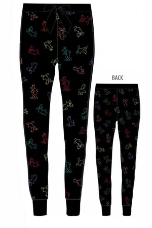 Disney Jogginghose Damen Freizeithose, Mickey Mouse Pyjamahose, 100% Baumwolle, S–XL - Verkäufer: kaufhaus-chemnitz