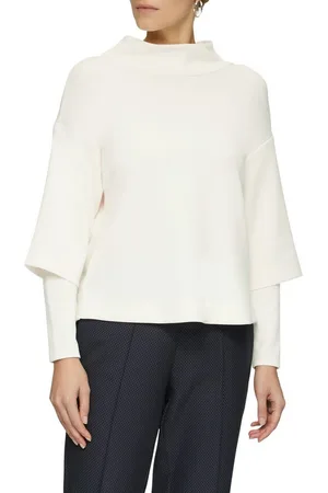 QS by s.Oliver Sweatshirt mit überschnittenen Schultern