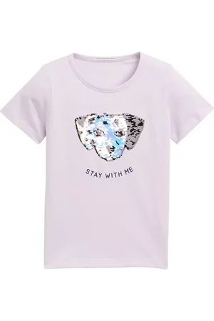 TOM TAILOR T-Shirt T-Shirt mit Wendepailletten - Verkäufer: